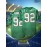 Men's Retro #92 Green Football Jersey - Classic Embroidered, Breathable Polyester V-Neck Sports Shirt with 