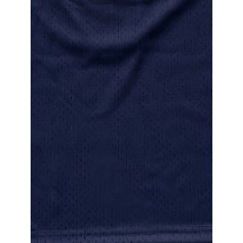 Men'S # 3 Deep Blue Basketball Sweatshirt Suitable For Training, Competition, Team Sports S-XXXL