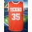 Men'S Basketball Shirt # 35 Orange Round Neck Basketball Sweatshirt