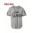 Men's Baseball Jersey #5 Gray - Breathable V-Neck Loose Fit Letter & Number Design for Team Sports, Outdoor Activities, Casual Wear & Parties - Machine Washable, Sports Team Apparel | Detailing