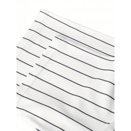 Men'S # 22 White Striped Baseball Sweatshirt S-XXXL