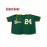 Men's #24 Green Baseball Jersey - Breathable Embroidered Polyester, Loose Fit V-Neck Button-Up for Team Sports, Training & Casual Outings | Machine Washable, Spring/Summer/Fall | Sizes S-3XL