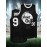 Men'S American Basketball Suit, # 96 Black Breathable Round Neck Basketball Suit, Embroidered Polyester Knit, S-3XL