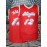 Men's #12 Red Basketball Jersey - Vibrant Orange & Blue Design, Breathable Polyester Mesh for Training, Competition, and Team Sports, Sizes S-XXXL