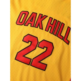 Men'S OAK HILL #22 Vintage Basketball Jersey