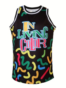 In Living Color 90'S Wayans Basketball Jersey Black For Men S-XXXL Sports Shirt