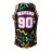 In Living Color 90'S Wayans Basketball Jersey Black For Men S-XXXL Sports Shirt