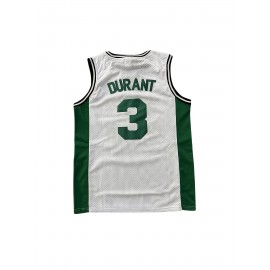 Men'S #3 White Basketball Jersey Vintage Throwback Jersey
