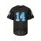 Men'S #14 Stitched Black Vintage Football Jersey