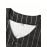 Men'S # 16 Black And White Striped Baseball Shirt Loose Fit Button Closed Casual And Sportswear Multi Functional Running Training Hiking Cycling Fishing Ideal Size S-3XL