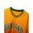 Men'S Yellow Embroidered Polyester Baseball Shirt # 33 Loose Knitted Fabric Breathable V-neck Sports Top Suitable For Spring, Summer, And Autumn Sizes S-3XL