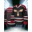 Men'S Ice Hockey Sweatshirt # 00 Black Breathable V-neck Embroidered Polyester Sweatshirt