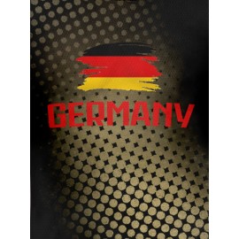 Professional Sports Fabric Women's Creative Pattern Print Country Home Soccer Jersey T-shirt, As Gifts For Sports Fans