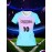 Customized Name & Number Women's V-Neck Football Jersey - Breathable Quick-Dry Moisture-Wicking Fabric, Team Training & Casual Wear, Light Blue with Black Number Print, Spring Summer Fall Sports Apparel, Breathable Fabric