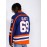 Doug Glatt #69 Halifax Highlanders Vintage Hockey Jersey - Blue & Orange Retro Design,, Moisture-Wicking, Lightweight, V-Neck, Long Sleeve, Loose Fit for Sports, Parties & Casual Wear, Hockey Stocking Stuffers